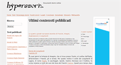 Desktop Screenshot of hyperstoria.com